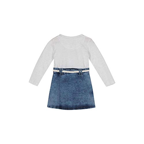 Image of Gini & Jony Girls Square Neck Washed A-Line Dress