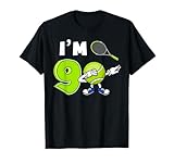9th Birthday Tennis Sport Lovers Shirt