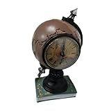 Photo Gallery perfk statuetta globo orologio da tavolo orologio da tavolo scultura ornamentale da tavolo per centrotavola soggiorno mensola da scrivania regalo di, giallo Photo Gallery perfk statuetta globo orologio da tavolo orologio da tavolo scultura ornamentale da tavolo per centrotavola soggiorno mensola da scrivania regalo di, giallo