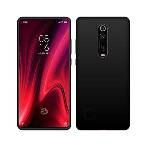 Image of Case Creation for Redmi K20 Pro 2020 Back case, Xiaomi Redmi K20 Pro Slim Flexible Smart Look case with 360 Camera All Angle Protection (Pure Black)