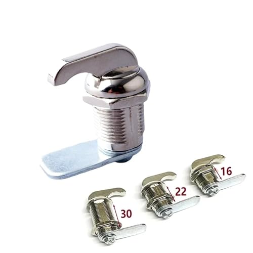 Serrure à came Cinet sans clé batteuse manuelle pour casier - 4