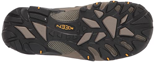 Keen Women's Targhee 2 Mid-Height Hiking Chelsea Boot, Black/Brindle, 8.5 #TOP3