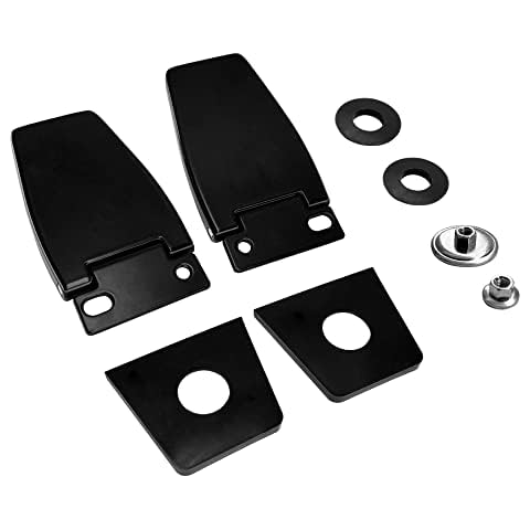 Rear Window Hinge Set Liftgate Glass Hinge Set Right & Left | Replacement for 1987-1995, 1997-2006 Jeep Wrangler | Replace OE#: 926-119, 5013722AA, 5013723AA Cover