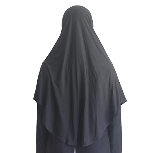 Plain Hijab for Women Muslim Headscarf Islamic Scarf Easy to Wear Prayer Hijabs