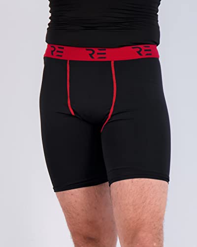 5 Pack: Mens Compression Shorts Biker Mens Cool Spandex Sports Basketball Workout Gym Yoga Base Layer Active Athletic Short Running Underwear Quick Dry Dri Fit Performance- Set 7, M #TOP1