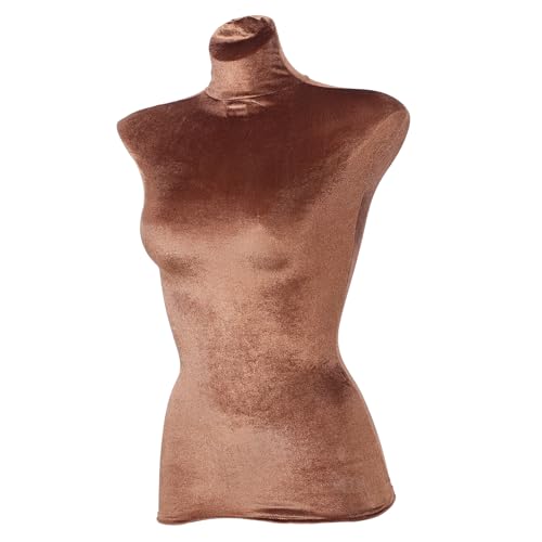 VOSAREA Female Mannequin Cloth Cover Luxurious Velour Replacement for Dress Form Display for Retail Clothing and Accessories Lightweight and Reusable Design
