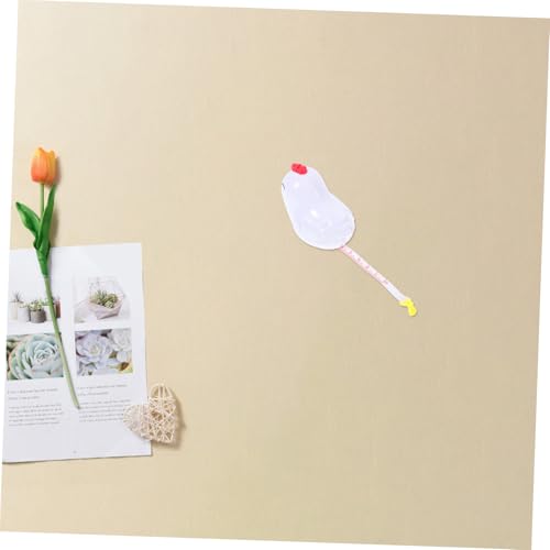 Cinta métrica retráctil con forma de pollito pequeña miniatura 7