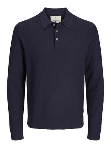 JACK&JONES JPRBLUSANDRI Knit Polo LS – Ansicht 1