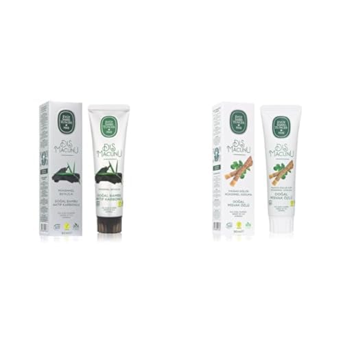 EYÜP SABRİ TUNCER Seti | Doğal Bambu Karbonlu 90ml x1 + Doğal Misvak Özlü 90ml x1