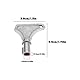 OTOTEC Zündschlüssel 123482-91291, kompatibel mit Yanmar Marine 6LP 4JH 6LY 3JH 3YM 2YM, 2 Stück