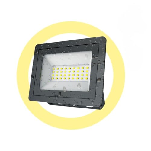 B·LED BARCELONA LED   Proyector LED de exterior   Slim   30W   3200lm   IP65   Blanco Cálido