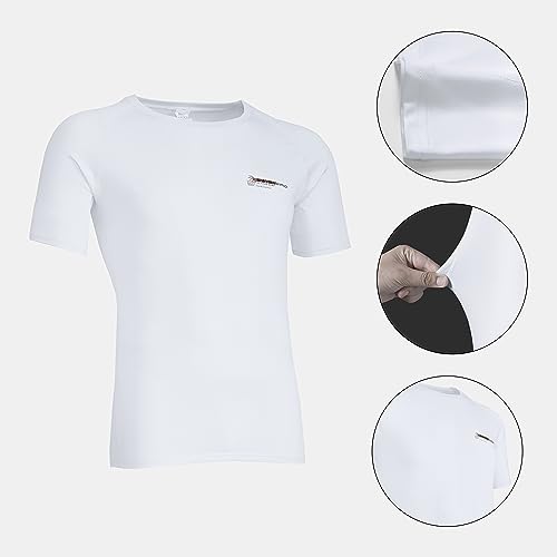 2-Pack Workout Compression Shirts for Men - Short Sleeve Rash Guard Athletic Undershirt Gear T-Shirt for Sports3