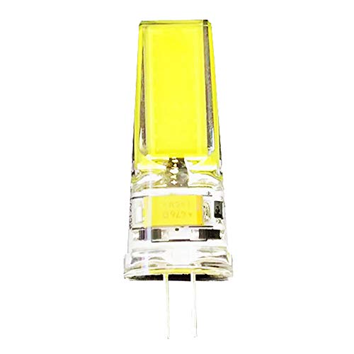 5W Mini Bombilla LED G4 COB LED AC DC 12V Blanco frío 6000K,400Lm,360º Ángulo de haz, No Regulable,Pack of 1
