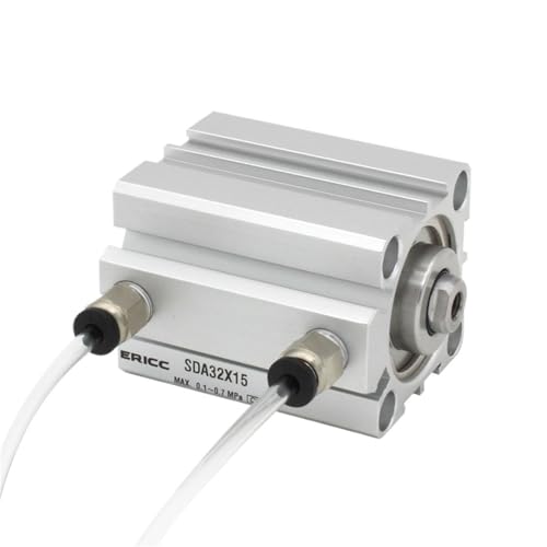 Cilindro neumático de 25 mm magnético serie SDA compacto de doble efecto 4