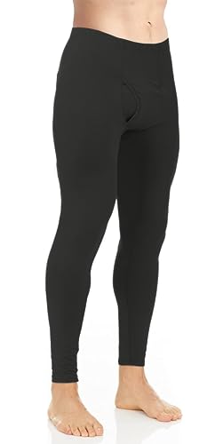 Therma Pro Men Thermal Underwear Bottoms Fleece Lined Pants Long Johns Warm Base Layer Leggings3
