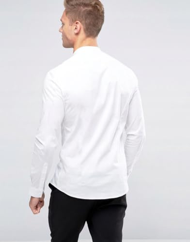 Image of Noble Monk Men's Full Sleeve Shirt | Casual Shirt for Men | Stylish Cotton Blend | Comfortable Everyday Wear | Button Down Clothing | Travel & Outdoor Apparel
