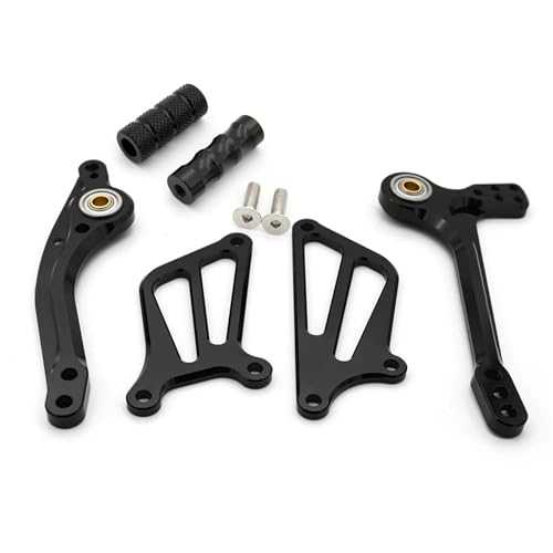 Repose-pieds Suzuki SV650 pour balades et trajets duo noirs