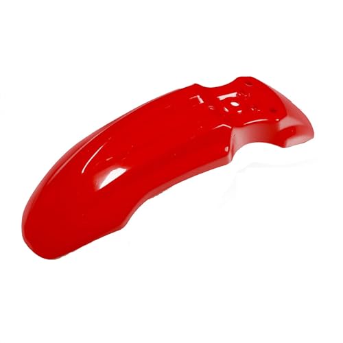 �I�[�g�o�C�̑O�փt�F���_�[�v���e�N�^�[�v���X�`�b�N�t�����g�t�F���_�[ CRF50 125CC �g���C���_�[�g�o�C�N�}�b�h�K�[�h�ƌ݊�������(Red)