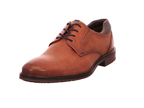 LLOYD Carencia, Zapatos de Vestir par Uniforme Hombre, Cognac Cafe, 40.5 EU X-Ancho