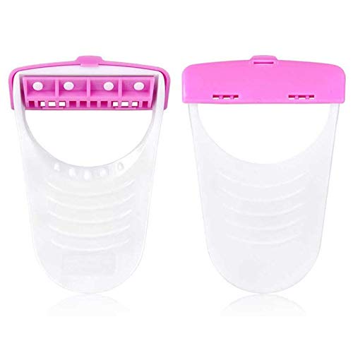 ayushicreationa Eyebrow Face and Body Hair Threading and Removal System Hair Remover for Women Stainless Steel Blade Body & Bikini Shaving Razor (6 PCS)