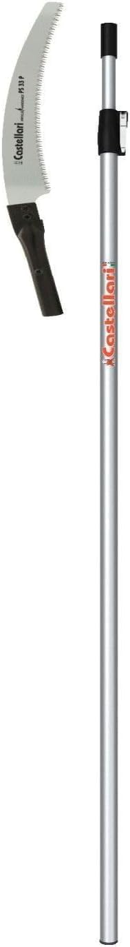 Castellari Telescopic Extendable Pole Pruner Saw 4.9'-14.7'