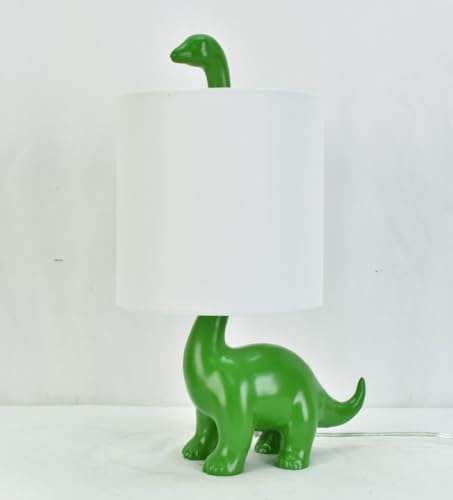 Hobby Lobby Dinosaur Table Lamp, 17" Tall, Green Dino Base