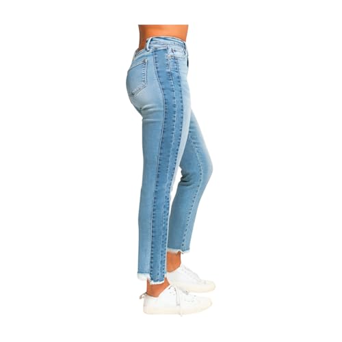 Judy Blue High Rise Side Panel Detail Slim Jeans Sold by Ivory Gem3