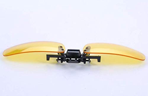 Óculos Clip On Lentes Amarelas Visão Noturna Night Drive