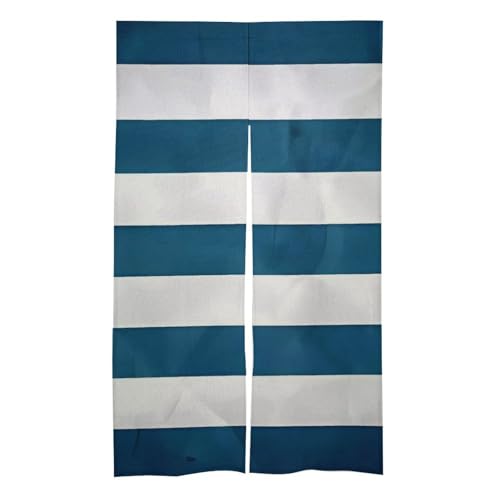 Rideau de porte grec style noren japonais fendu pour cuisine - 2