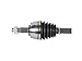 GSP NCV82079 Front Right CV Axle Assembly Compatible with Jeep 14-16 Cherokee, Jeep 14-16 Cherokee, Jeep 14-16 Cherokee, Jeep 14-16 Cherokee, Jeep 16 Cherokee, Jeep 16 Cherokee
