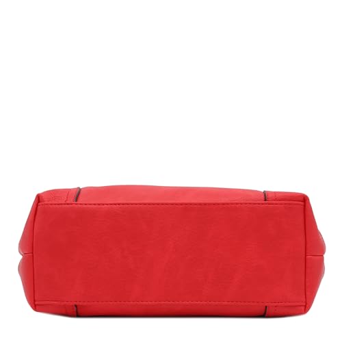 Image of Hobo Shoulder Bag with Big Snap Hook Hardware