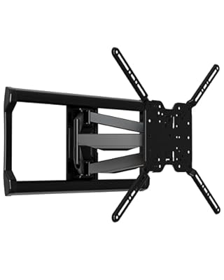 SANUS Full Motion TV Wall Mount for TVs up to 90" - Premium Design Extends 24" with Fingertip Swivel and Tilt - Easy 20 Minute Install - OLF24