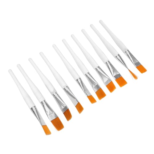CIMAXIC Juego De 10 Pinceles para Acuarela Pinceles para Pintar con Arena Pinceles para Pintar con Acuarela Kit para Principiantes Pinceles para Pintar Al Óleo Suministros para