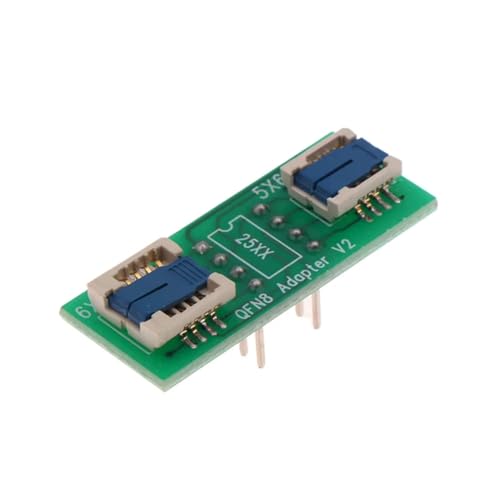 Adaptador QFN8 WSON8 reversible para programar memorias BIOS Flash SMT