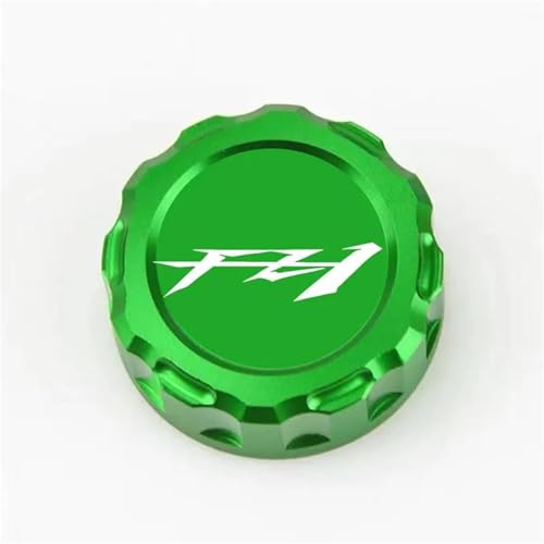 Couvercle de réservoir de liquide frein arrière CNC anodisé vert pour FZ1 FZ6 Fazer
