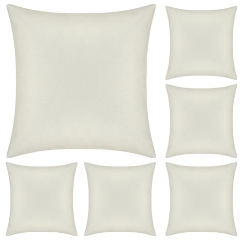 Faylapa 6 Pack Throw Pillow Covers for Home Decoration