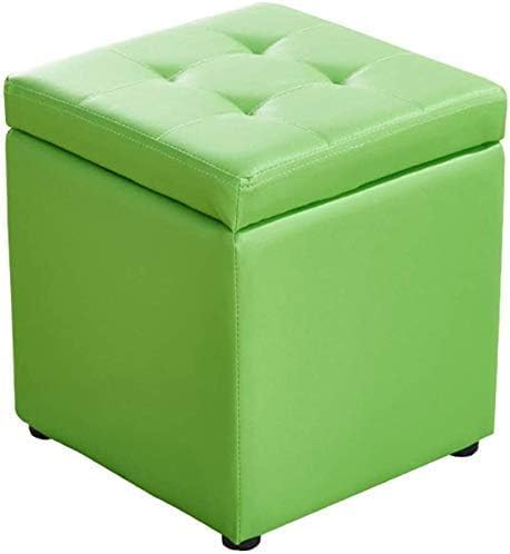 Pouf de rangement en similicuir pour optimiser le salon ou la chambre
