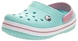 synthetic crocs Unisex-Kinder Crocband K Clogs, Blau (Ice Blue/white), 30/31 EU