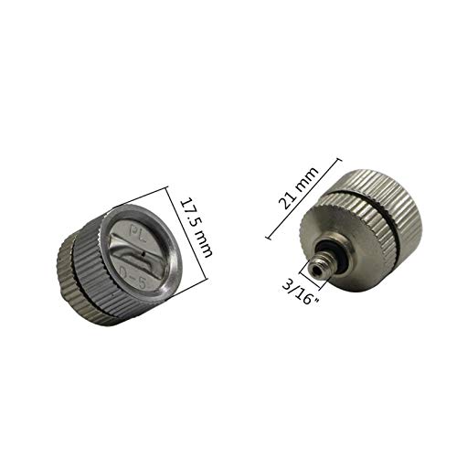 Buse d'atomisation basse pression 3/16 po en laiton pour jardin