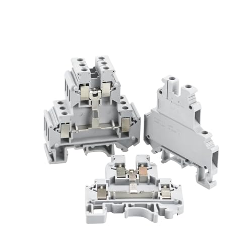 Bloque de terminales carril Din UKK3-PV: conectores de doble nivel con tornillo para cable 7