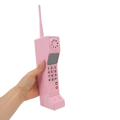 Décoration de téléphone portable rétro en brique pour accessoiriser une fête