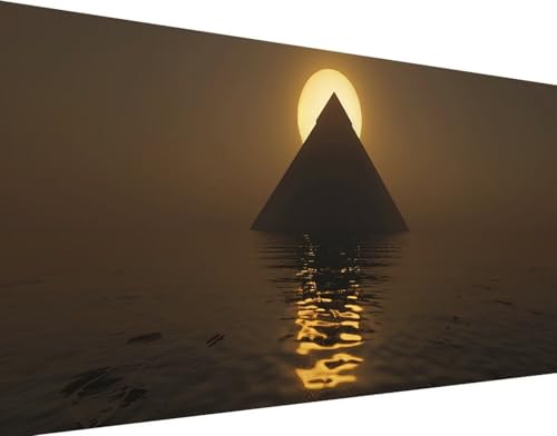 Diamond Painting Soleil 5D Égypte 60x120cm pour Adulte et Enfant