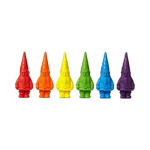 FCTRY Bavarian Gnome Crayons, Arts Supplies - Set of 6