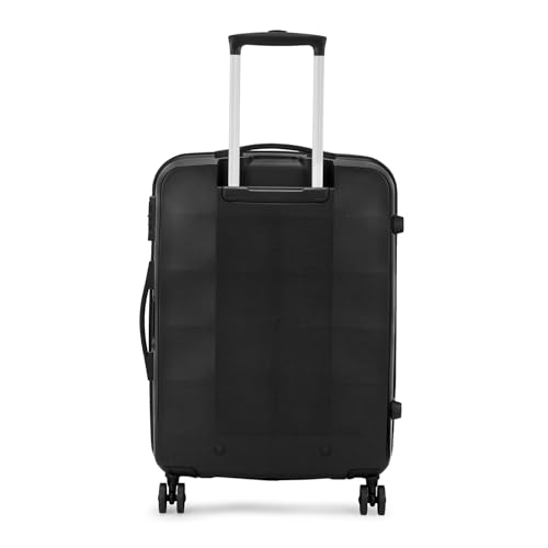 Image of VIP Rigel Check-in 79 Cm (Large) 8 Wheels Trolley Bags for Travel, Hard Case Lightweight Bag with TSA Lock and Wet Pouch Suitcase for Travel (Black)