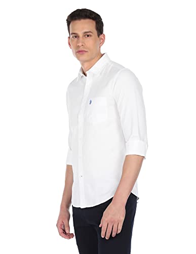 Image of U.S. Polo ASSN. Men's Cotton Slim Fit Shirt