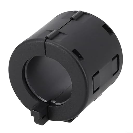 Eawfgtuw Filtro de núcleo de ferrita de ruido RFI con clip para cable de alimentación, supresor, diseño a presión, tamaños de 17 mm y 24 mm, material de níquel y zinc (24 mm) | Ya disponible en tu tienda friki favorita! En mundofriki.es!