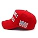 MAGA Hat Donald Trump Hat Trump 2024 Hat Trump Merchandise 45-47 Make America Great Again Hat Trump Slogan with USA Flag Baseball Cap