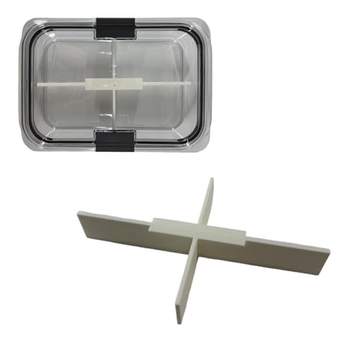 Whomyis Dog Food Cutter & Storage Container | for The Farmer’s Dog Packs | Portion Control & Fresh Meal Prep for Dogs (4 equal portions)