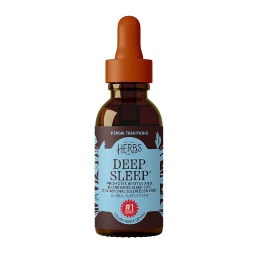 Herbs Etc. Deep Sleep Classic Liquid Extract, Vegan, 1 fl oz, 40 Servings
