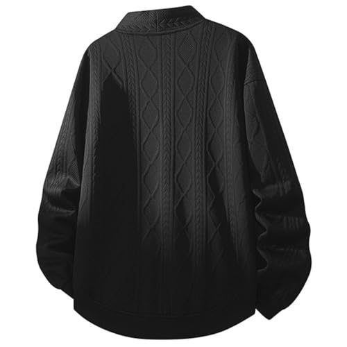 ODFMCE カーディガン メンズ 秋 おしゃれ 無地 ⅴネック カジュアル ビジネス ゆったり 大きいサイズ の商品画像 1